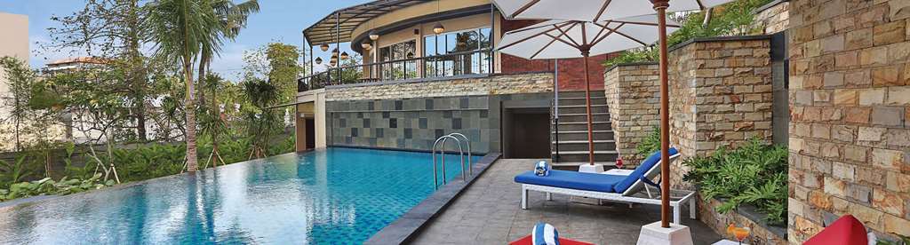 Azana Boutique Hotel Denpasar Étterem fotó